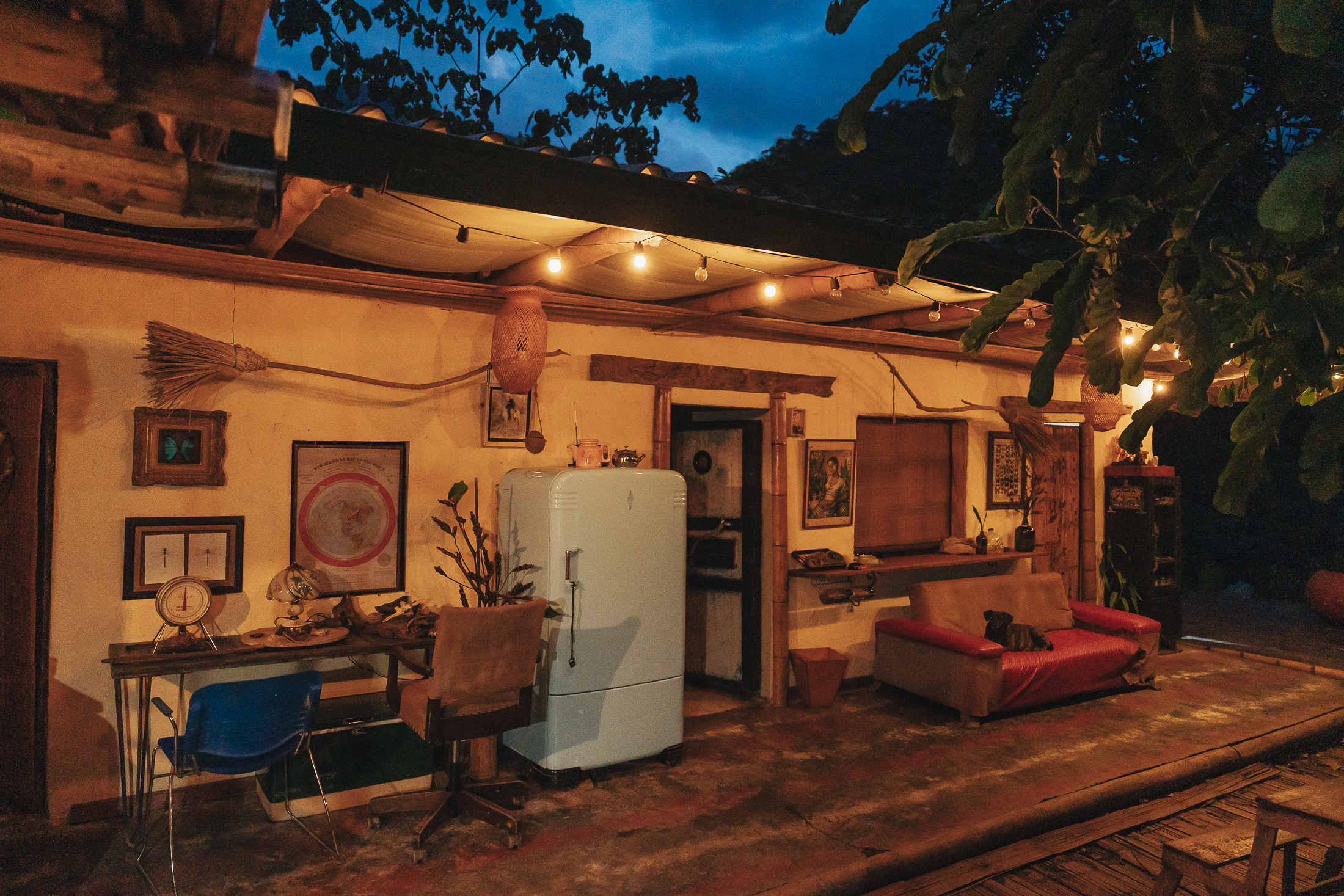 Zona social de la Casa Principal